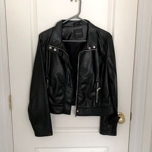 Women's Faux Leather Jacket